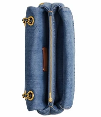 COACH Tabby 26 Quilted Denim Shoulder Bag