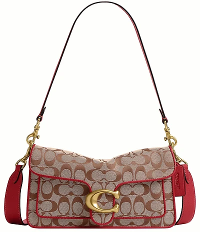 COACH Tabby 26 Signature Jacquard Shoulder Bag