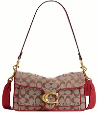 COACH Tabby 26 Signature Jacquard Shoulder Bag