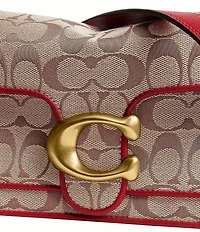COACH Tabby 26 Signature Jacquard Shoulder Bag