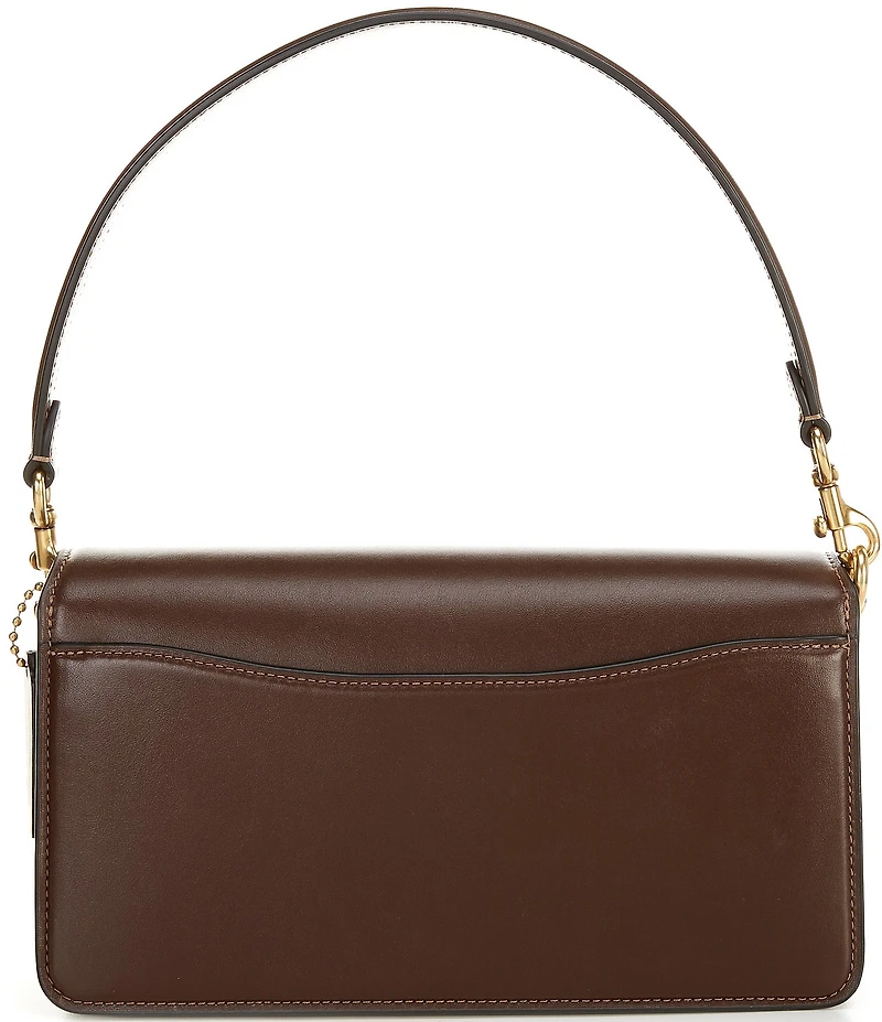 COACH Tabby 26 Signature Logo Coated Canvas Shoulder Bag