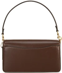 COACH Tabby 26 Signature Logo Coated Canvas Shoulder Bag
