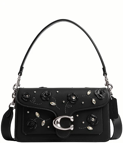 COACH Tabby 26 W Crystal Shoulder Bag