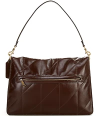 COACH Tabby 35 Quilted Glazed Leather Chain Crossbody Bag
