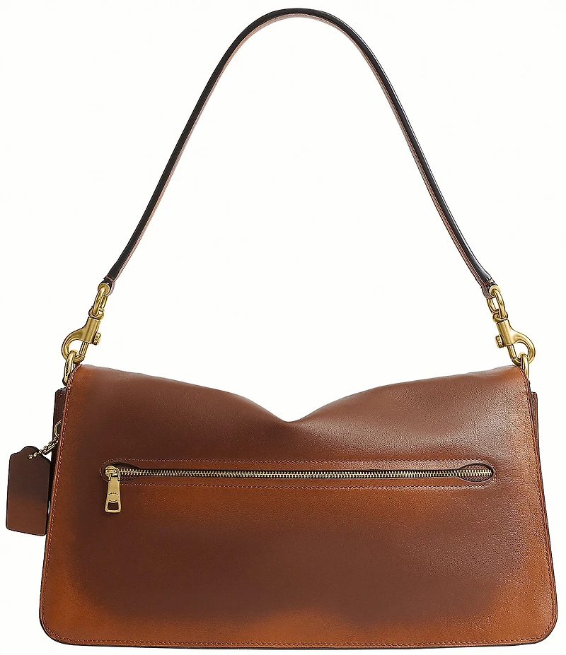 COACH Tabby 36 Loved Leather Shoulder Bag