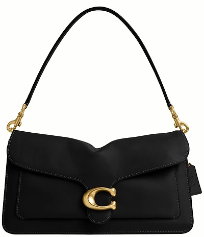 COACH Tabby 36 Leather Oversized Shoulder Bag