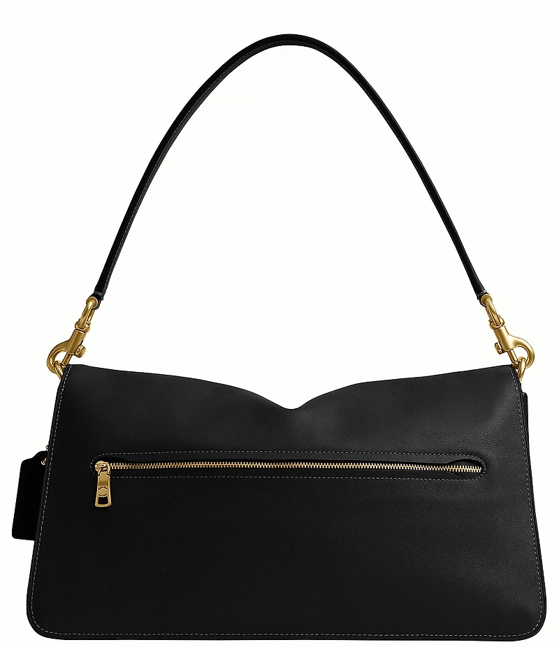 COACH Tabby 36 Leather Oversized Shoulder Bag