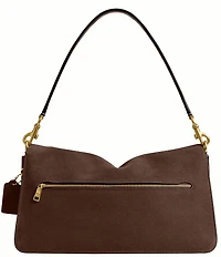 COACH Tabby 36 Suede Oversized Shoulder Bag