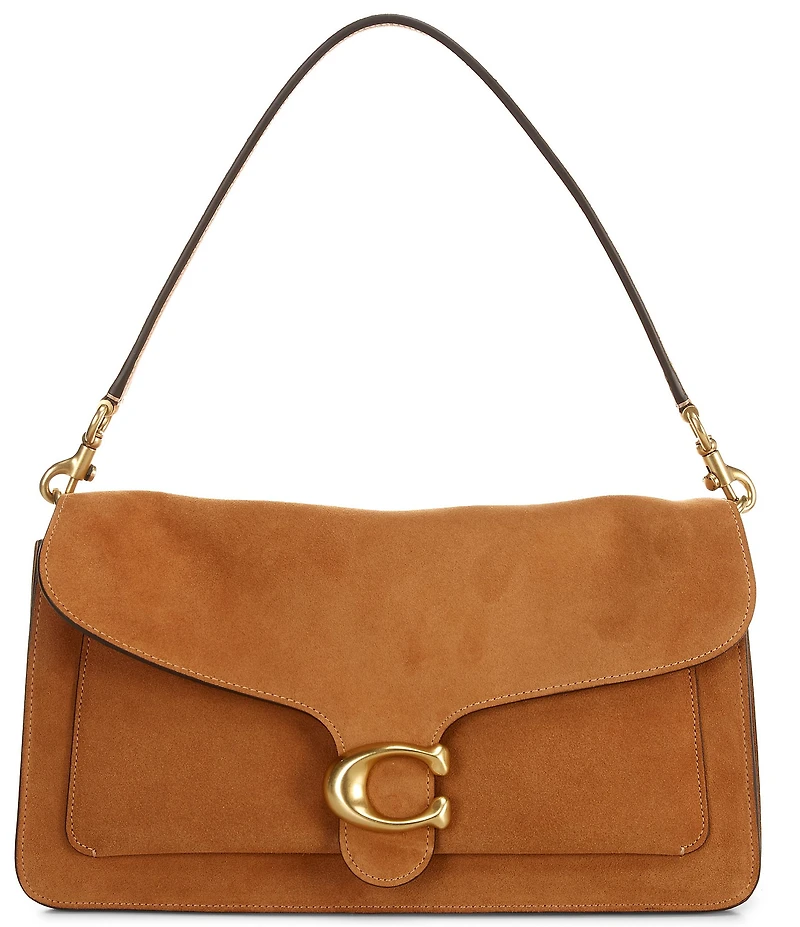 COACH Tabby 36 Suede Oversized Shoulder Bag