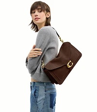 COACH Tabby 36 Suede Oversized Shoulder Bag