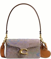 COACH Tabby Crystal Signature Jacquard Shoulder Bag 20
