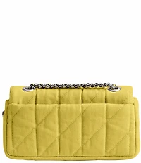 COACH Tabby Denim Quilted Convertible Shoulder Bag