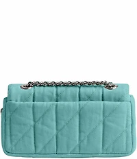 COACH Tabby Denim Quilted Convertible Shoulder Bag
