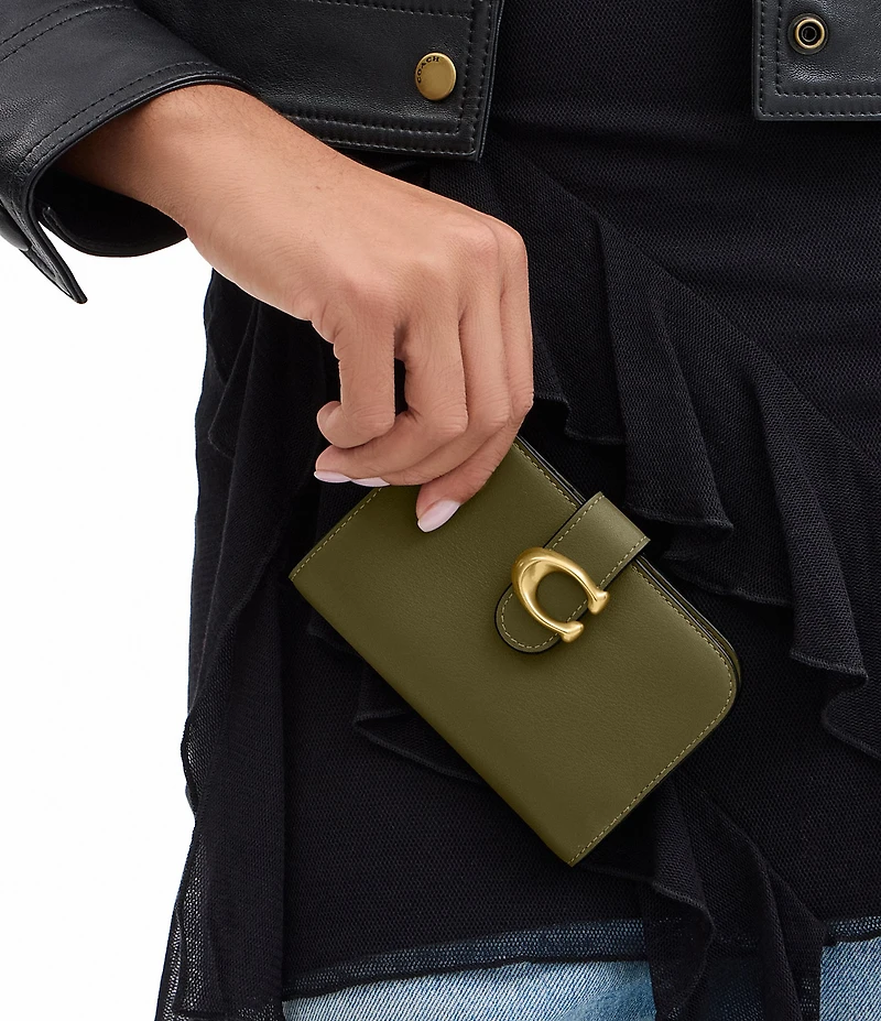 COACH Tabby Leather Wallet