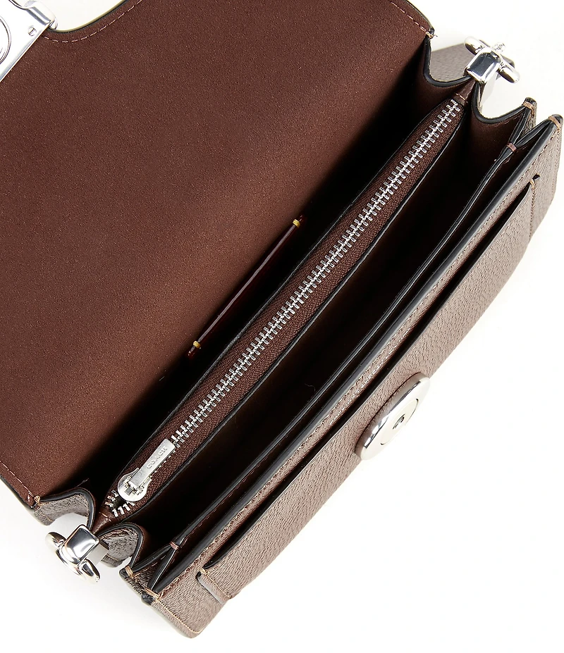 COACH Tabby 20 Pebbled Leather Shoulder Bag