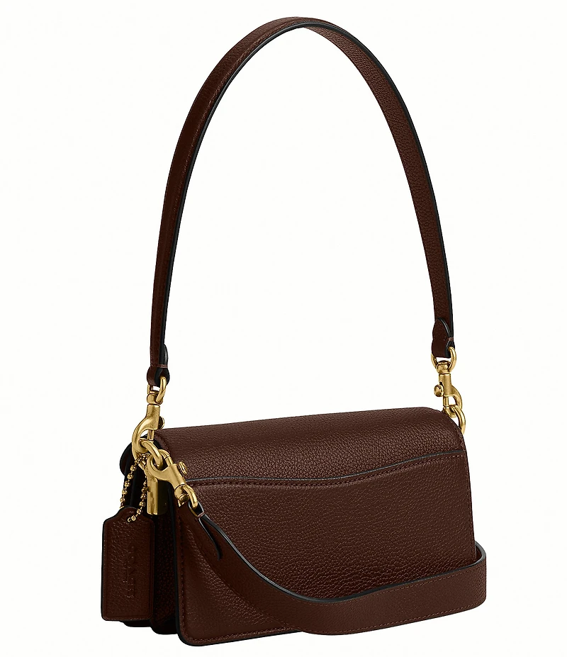 COACH Tabby 20 Pebbled Leather Shoulder Bag