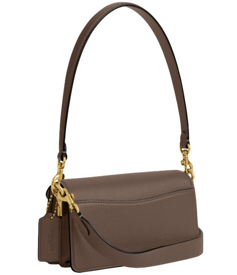 COACH Tabby 20 Pebbled Leather Shoulder Bag