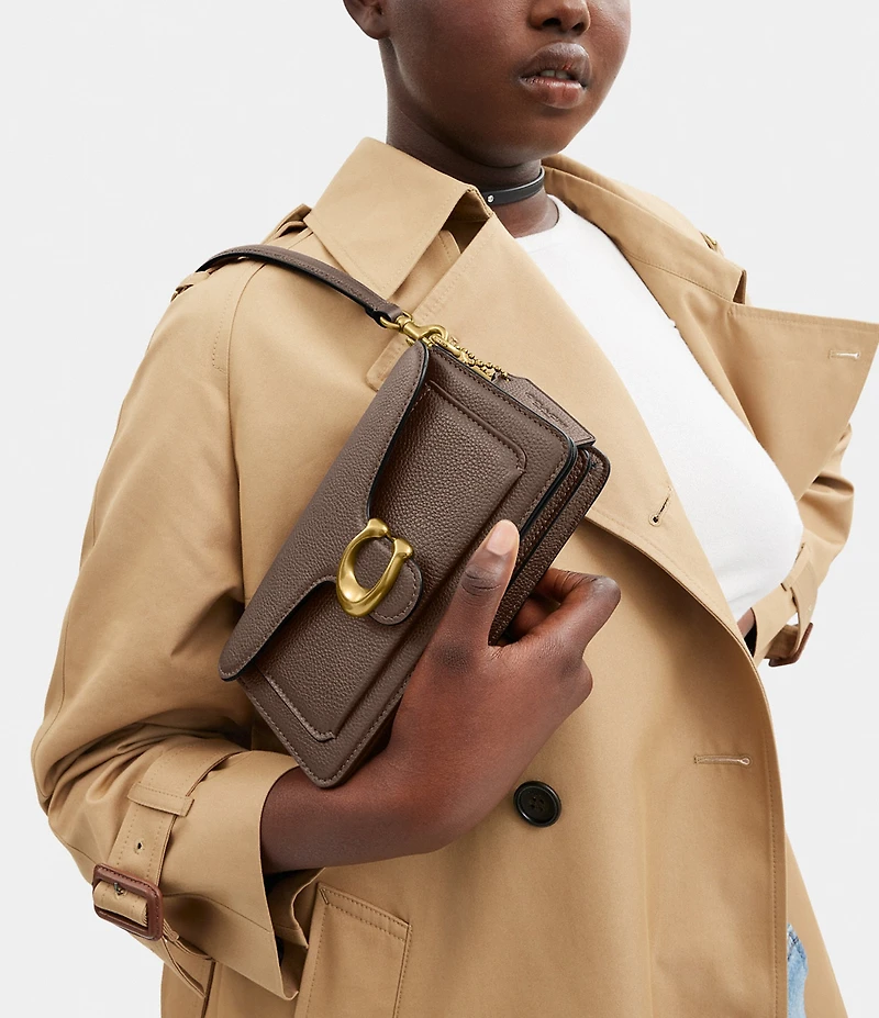 COACH Tabby 20 Pebbled Leather Shoulder Bag