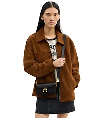 COACH Tabby 20 Pebbled Leather Shoulder Bag