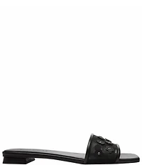 COACH Tea Rose Mesh Slide Sandals