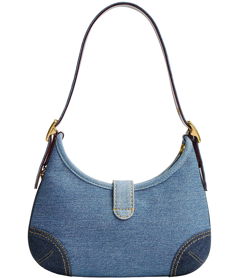 COACH The Coach Originals Hamptons 2005 Denim Hobo Shoulder Bag