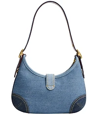 COACH The Coach Originals Hamptons 2005 Denim Hobo Shoulder Bag