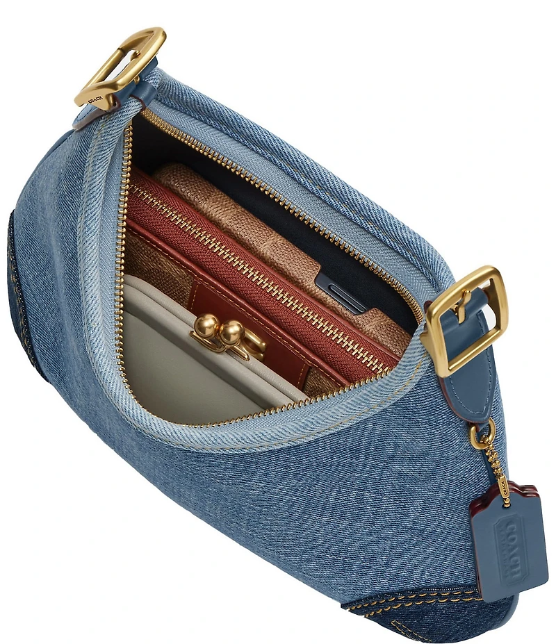COACH The Coach Originals Hamptons 2005 Denim Hobo Shoulder Bag