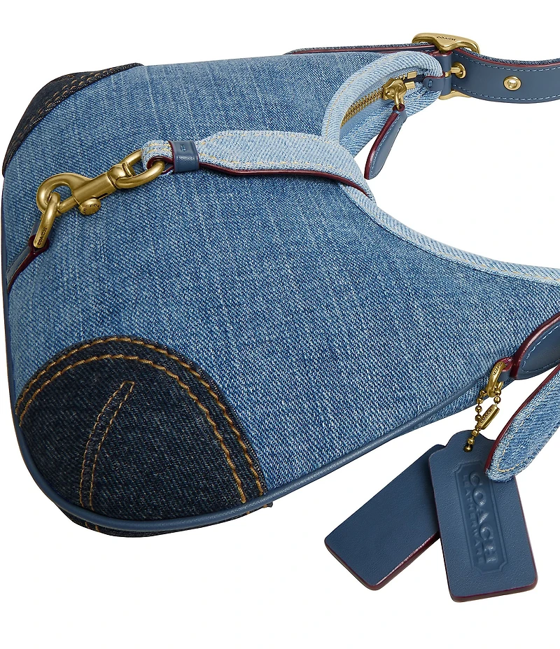 COACH The Coach Originals Hamptons 2005 Denim Hobo Shoulder Bag