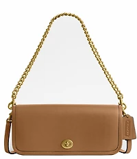 COACH The Coach Originals Dinky 1974 Gold Chain Strap Shoulder Bag