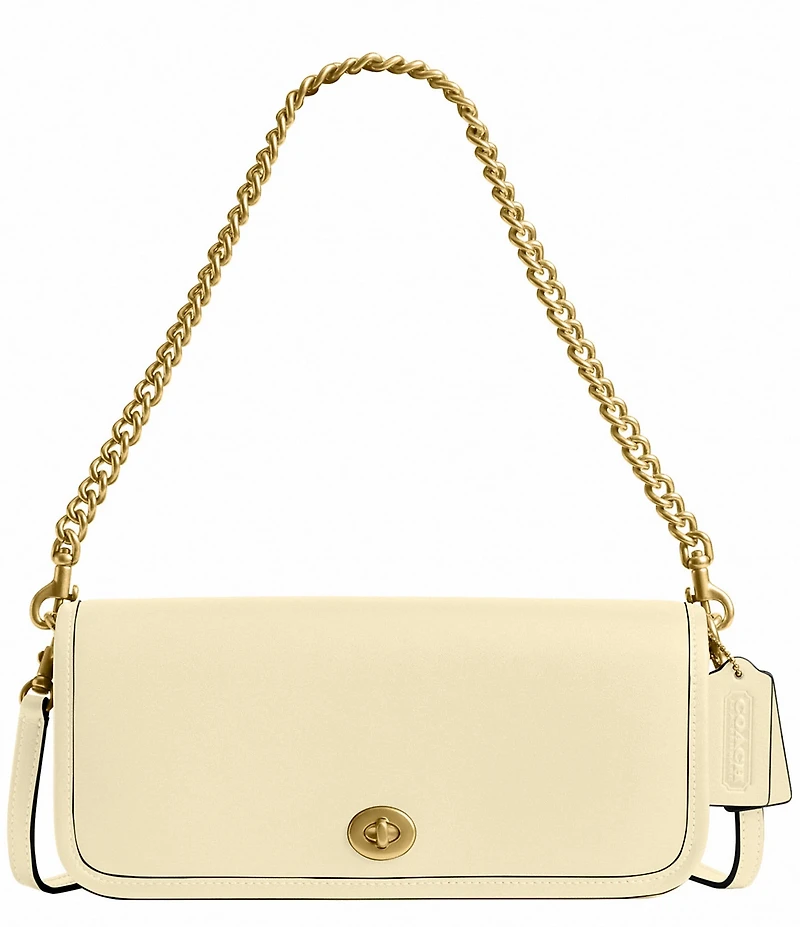 COACH The Coach Originals Dinky 1974 Gold Chain Strap Shoulder Bag