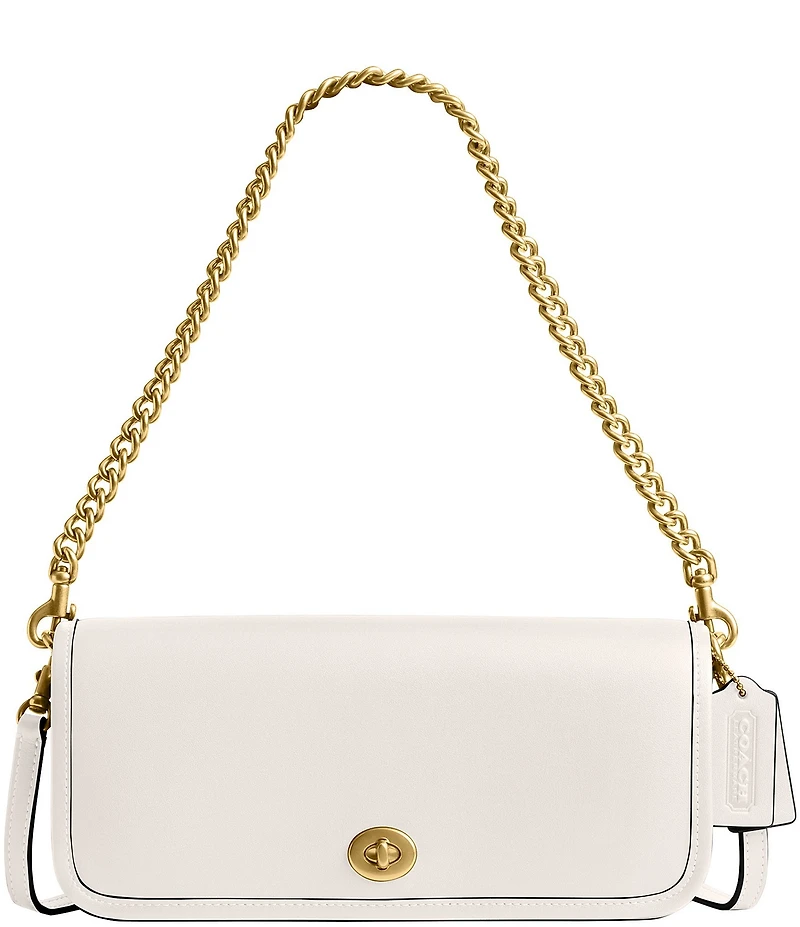 COACH The Coach Originals Dinky 1974 Gold Chain Strap Shoulder Bag