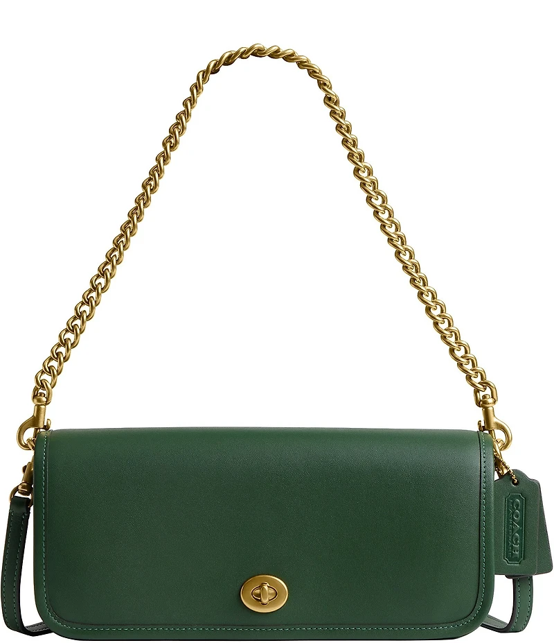 COACH The Coach Originals Dinky 1974 Gold Chain Strap Shoulder Bag