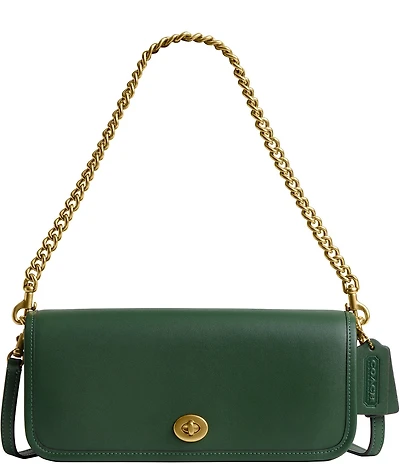 COACH The Coach Originals Dinky 1974 Gold Chain Strap Shoulder Bag