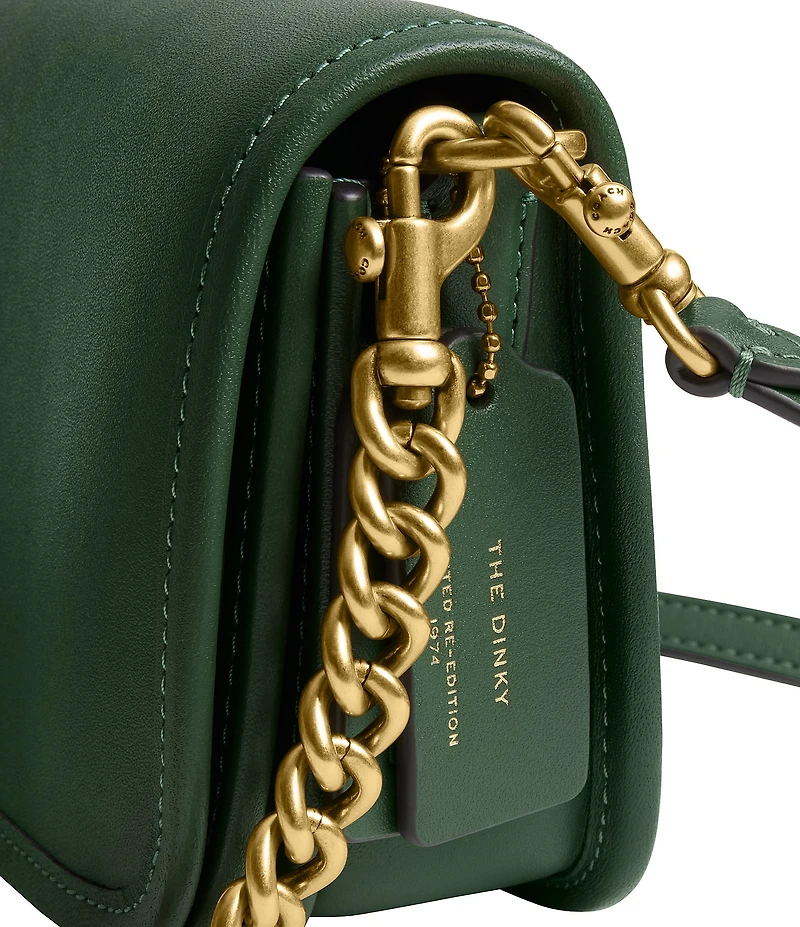 COACH The Coach Originals Dinky 1974 Gold Chain Strap Shoulder Bag