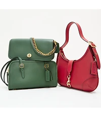 COACH The Coach Originals Dinky 1974 Gold Chain Strap Shoulder Bag
