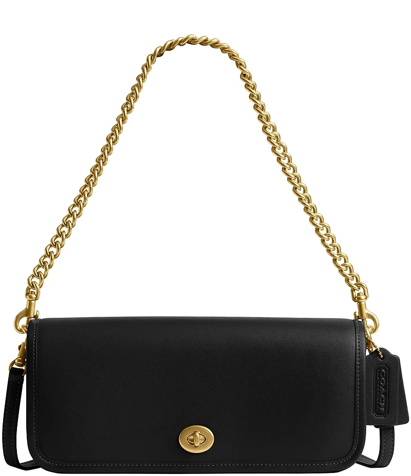 COACH The Coach Originals Dinky 1974 Gold Chain Strap Shoulder Bag