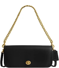 COACH The Coach Originals Dinky 1974 Gold Chain Strap Shoulder Bag