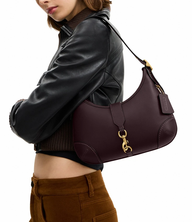 COACH The Coach Originals Hamptons 2005 Glovetanned Gold Hardware Hobo Bag