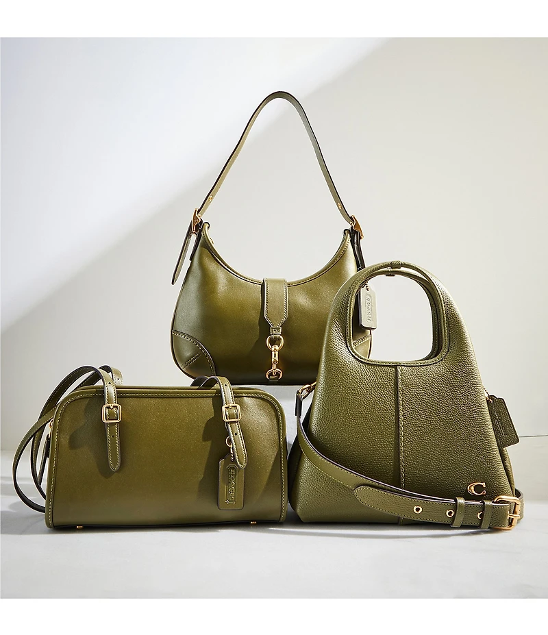 COACH The Coach Originals Hamptons 2005 Glovetanned Gold Hardware Hobo Bag