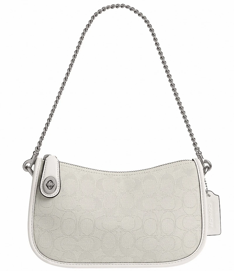 COACH The Coach Originals Signature Jacquard Swinger Bag