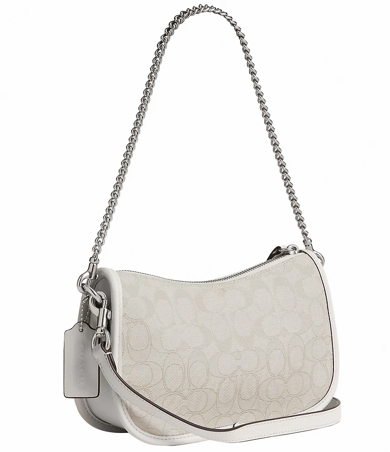 COACH The Coach Originals Signature Jacquard Swinger Bag