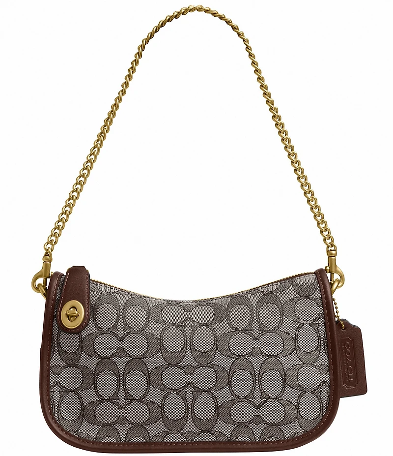 COACH The Coach Originals Signature Jacquard Swinger Bag