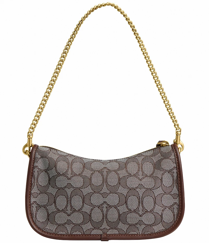 COACH The Coach Originals Signature Jacquard Swinger Bag