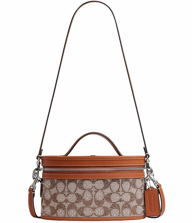 COACH The Coach Originals Trail Bag In Crystal Signature Jacquard
