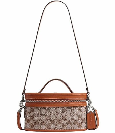 COACH The Coach Originals Trail Bag In Crystal Signature Jacquard