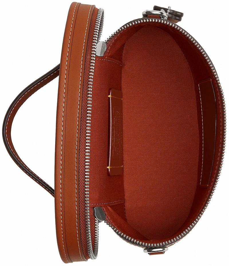 COACH The Coach Originals Trail Bag In Crystal Signature Jacquard