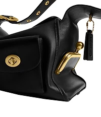 COACH The Coach Originals Turnlock Haversack Leather Shoulder Bag