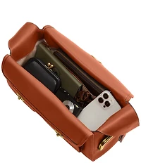 COACH The Coach Originals Turnlock Haversack Leather Shoulder Bag