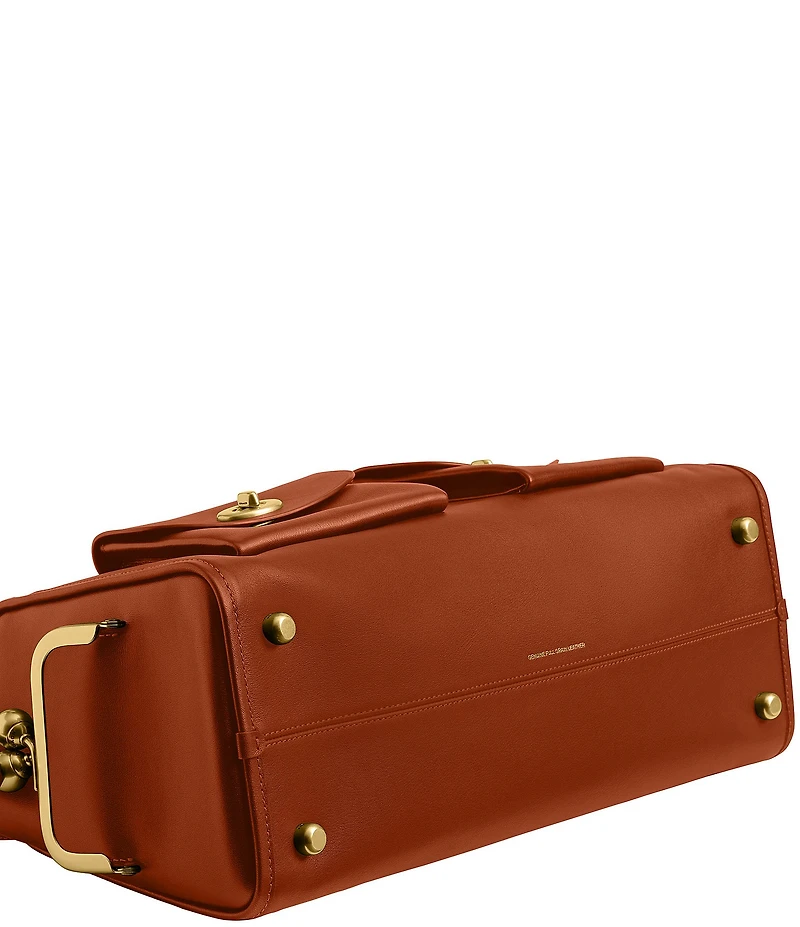 COACH The Coach Originals Turnlock Haversack Leather Shoulder Bag