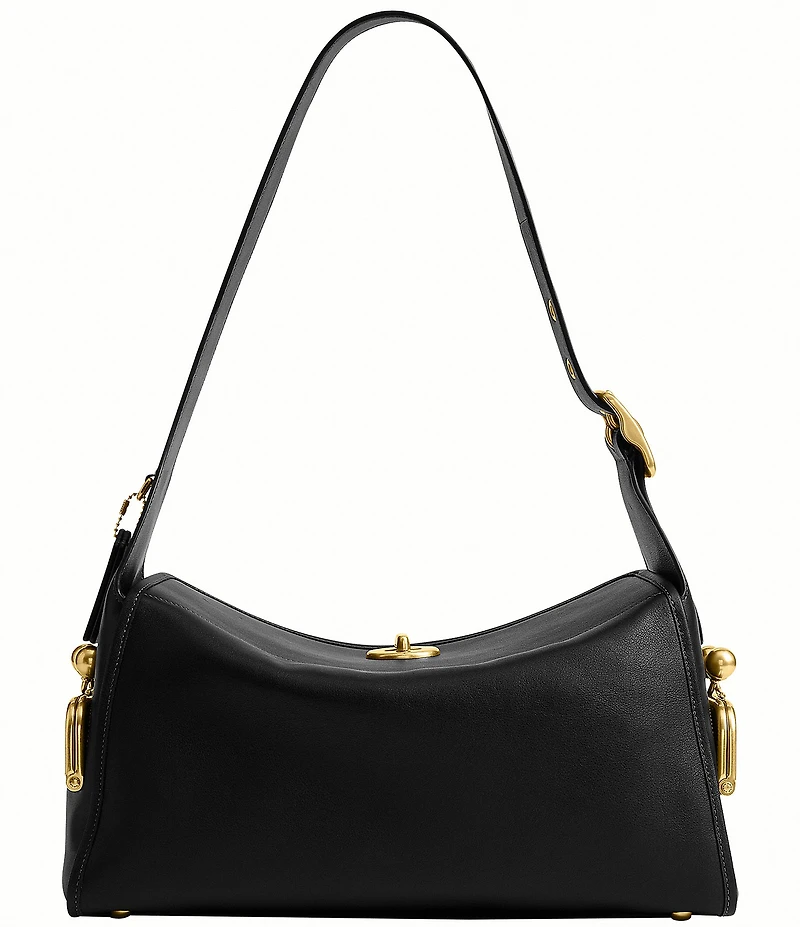 COACH The Coach Originals Turnlock Haversack Leather Shoulder Bag